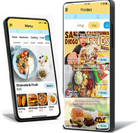 Connekta mobile app screens
